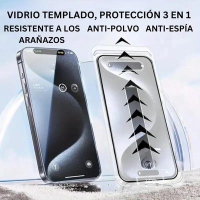 Protector de Pantalla 3 en 1 para Smartphone (iPhone & Samsung)