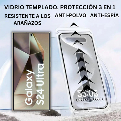 Protector de Pantalla 3 en 1 para Smartphone (iPhone & Samsung)