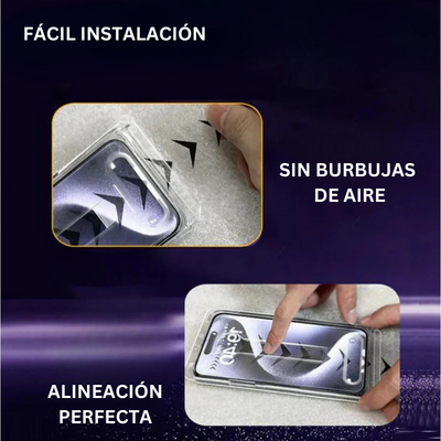 Protector de Pantalla 3 en 1 para Smartphone (iPhone & Samsung)