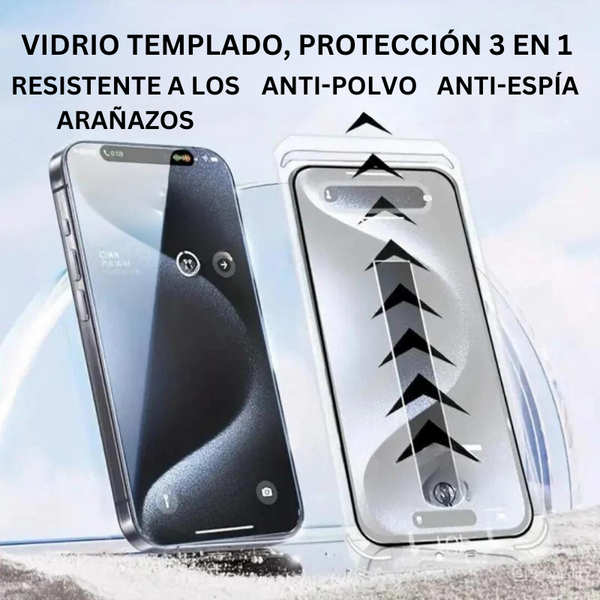 Protector de Pantalla 3 en 1 para Smartphone (iPhone & Samsung)
