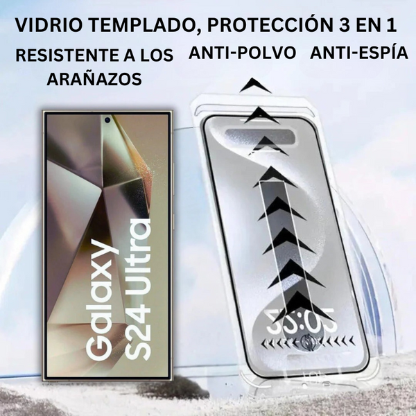Protector de Pantalla 3 en 1 para Smartphone (iPhone & Samsung)